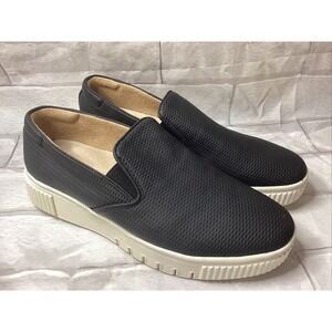 Women's Size 8 Natural Soul, Tia Platform Sneaker G1666S0002 Black Synthetic